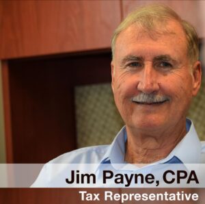 Tax Representative Jim Payne, CPA, Gainesville, Florida